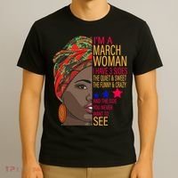 March Woman I Have 3 Sides You Never Want To See T-Shirt thumb 3