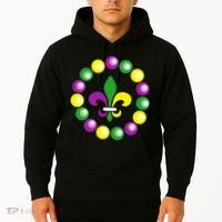 Mardi Gras Beads Hoodie thumb 2