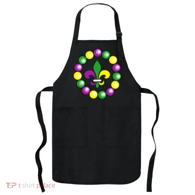 Mardi Gras Beads Apron