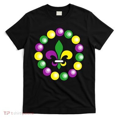 Mardi Gras Beads T-Shirt