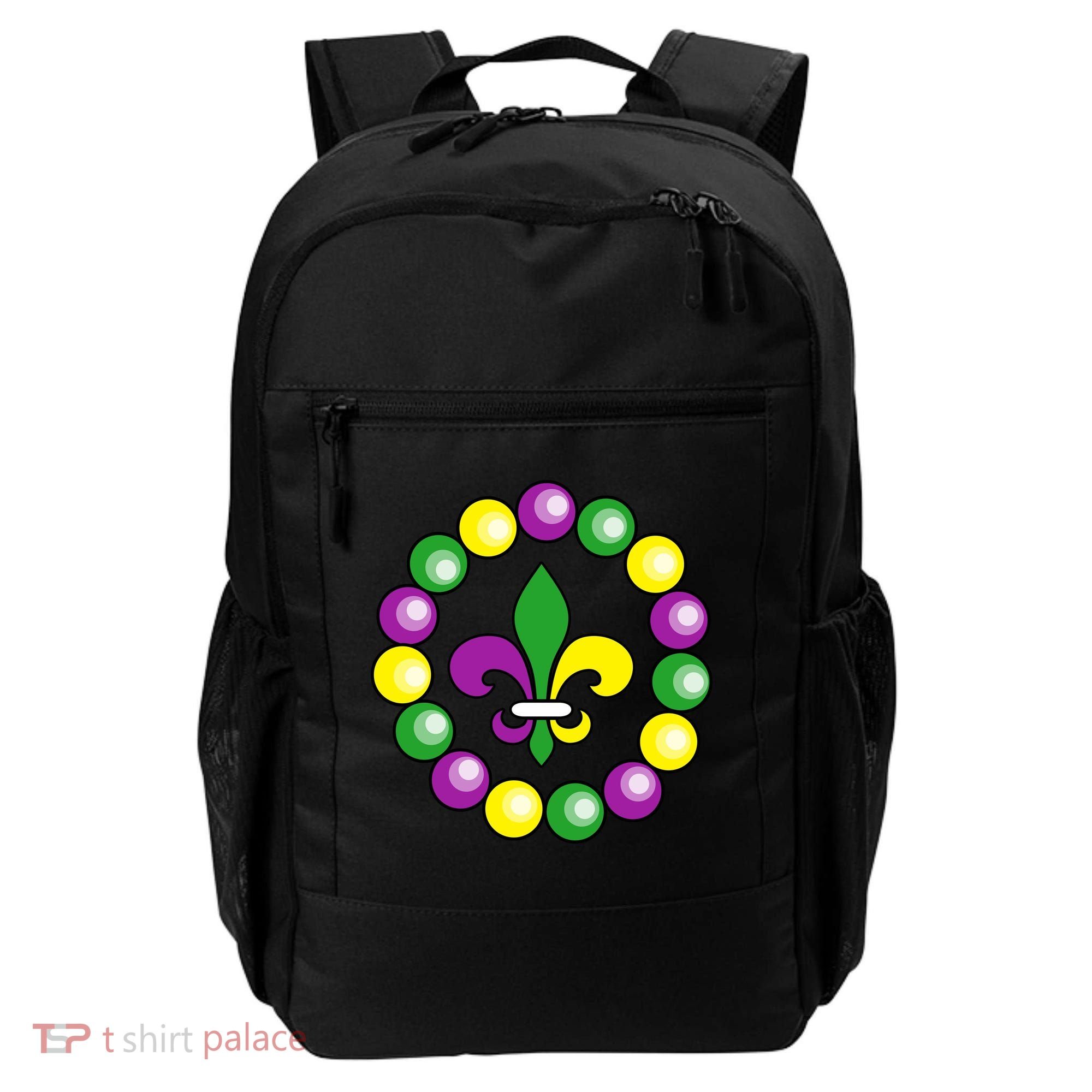 Mardi Gras Beads Backpack