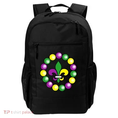 Mardi Gras Beads Backpack