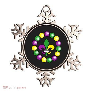 Mardi Gras Beads Ornament