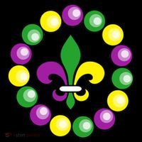Mardi Gras Beads Women's Tank Top thumb 5