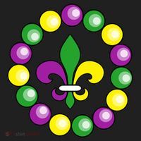 Mardi Gras Beads Hat thumb 2