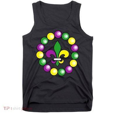 Mardi Gras Beads Tank Top