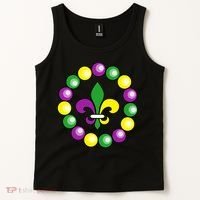 Mardi Gras Beads Tank Top thumb 2