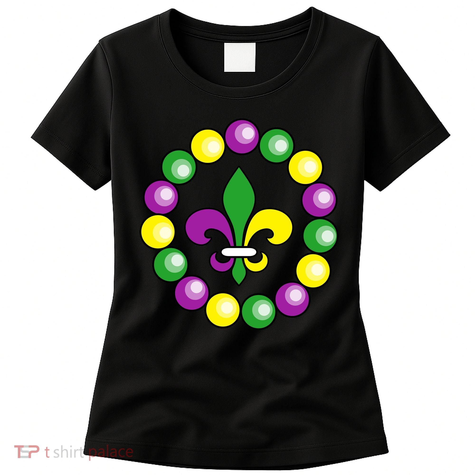 Mardi Gras Beads Women's T-Shirt