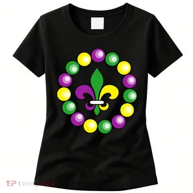 Mardi Gras Beads Women's T-Shirt