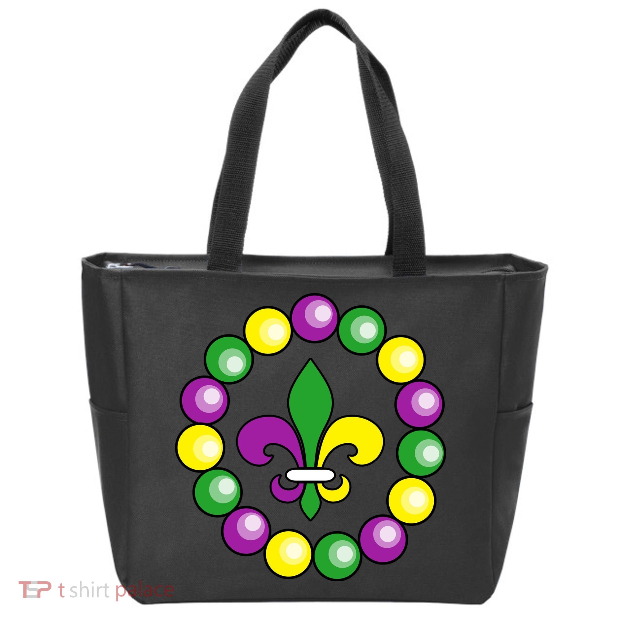 Mardi Gras Beads Tote Bag
