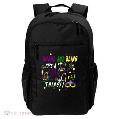 Mardi Gras Beads And Bling Celebration Backpack
