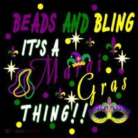 Mardi Gras Beads And Bling Celebration Coffee Mug thumb 5