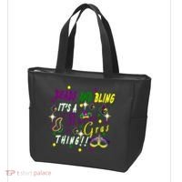 Mardi Gras Beads And Bling Celebration Tote Bag thumb 3