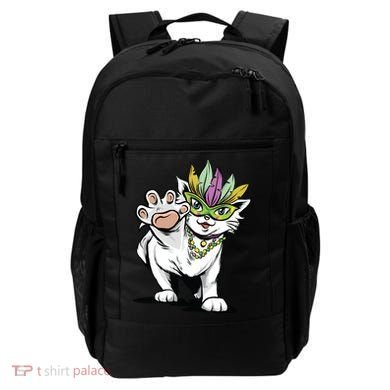 Mardi Gras Cat Backpack