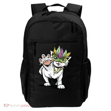 Mardi Gras Cat Backpack