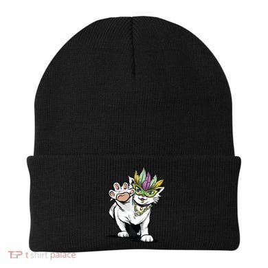 Mardi Gras Cat Beanie