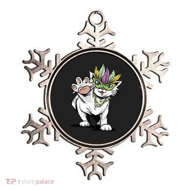 Mardi Gras Cat Ornament