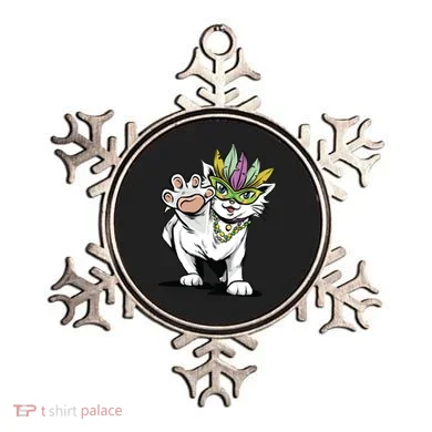 Mardi Gras Cat Ornament