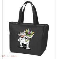 Mardi Gras Cat Tote Bag thumb 3