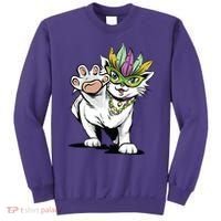 Mardi Gras Cat Sweatshirt thumb 0