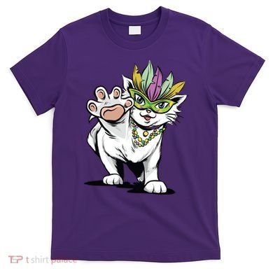 Mardi Gras Cat T-Shirt