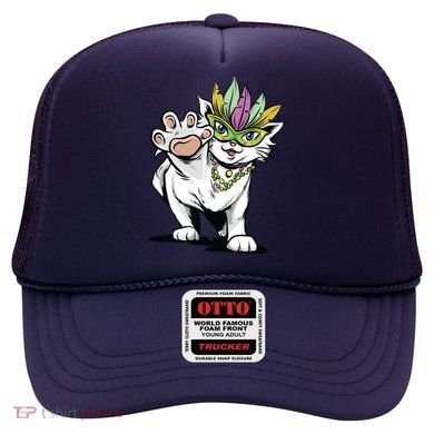 Mardi Gras Cat Hat