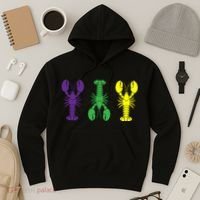 Mardi Gras Craw Fish Hoodie thumb 3