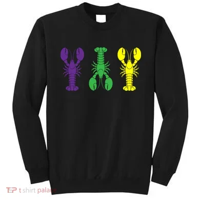Mardi Gras Craw Fish Sweatshirt