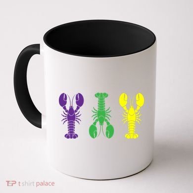 Mardi Gras Craw Fish Coffee Mug