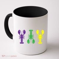 Mardi Gras Craw Fish Coffee Mug thumb 0