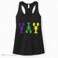 Mardi Gras Craw Fish Women's Tank Top thumb 0
