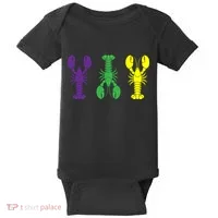 Mardi Gras Craw Fish Baby Bodysuit thumb 0