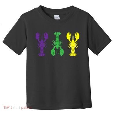 Mardi Gras Craw Fish Toddler T-Shirt
