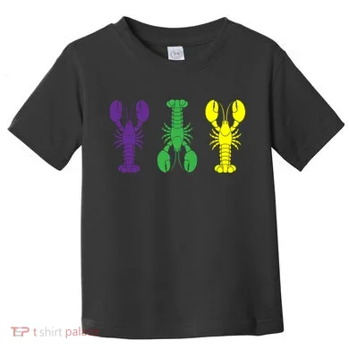 Mardi Gras Craw Fish Toddler T-Shirt