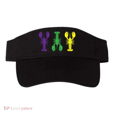 Mardi Gras Craw Fish Visor