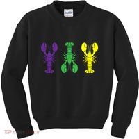 Mardi Gras Craw Fish Kids Sweatshirt thumb 0