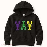 Mardi Gras Craw Fish Kids Hoodie thumb 0