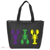 Mardi Gras Craw Fish Tote Bag thumb 0