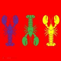 Mardi Gras Craw Fish Santa Hat thumb 1