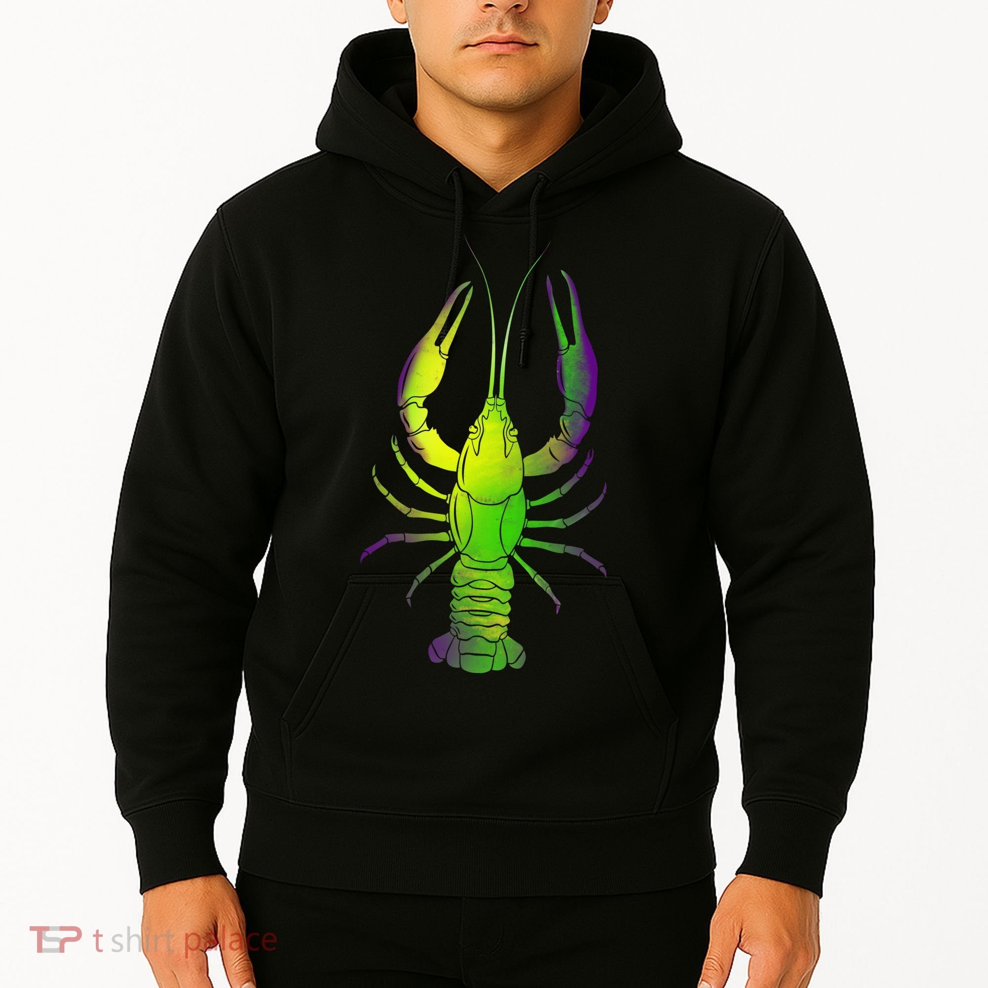 Mardi Gras Crawfish Hoodie