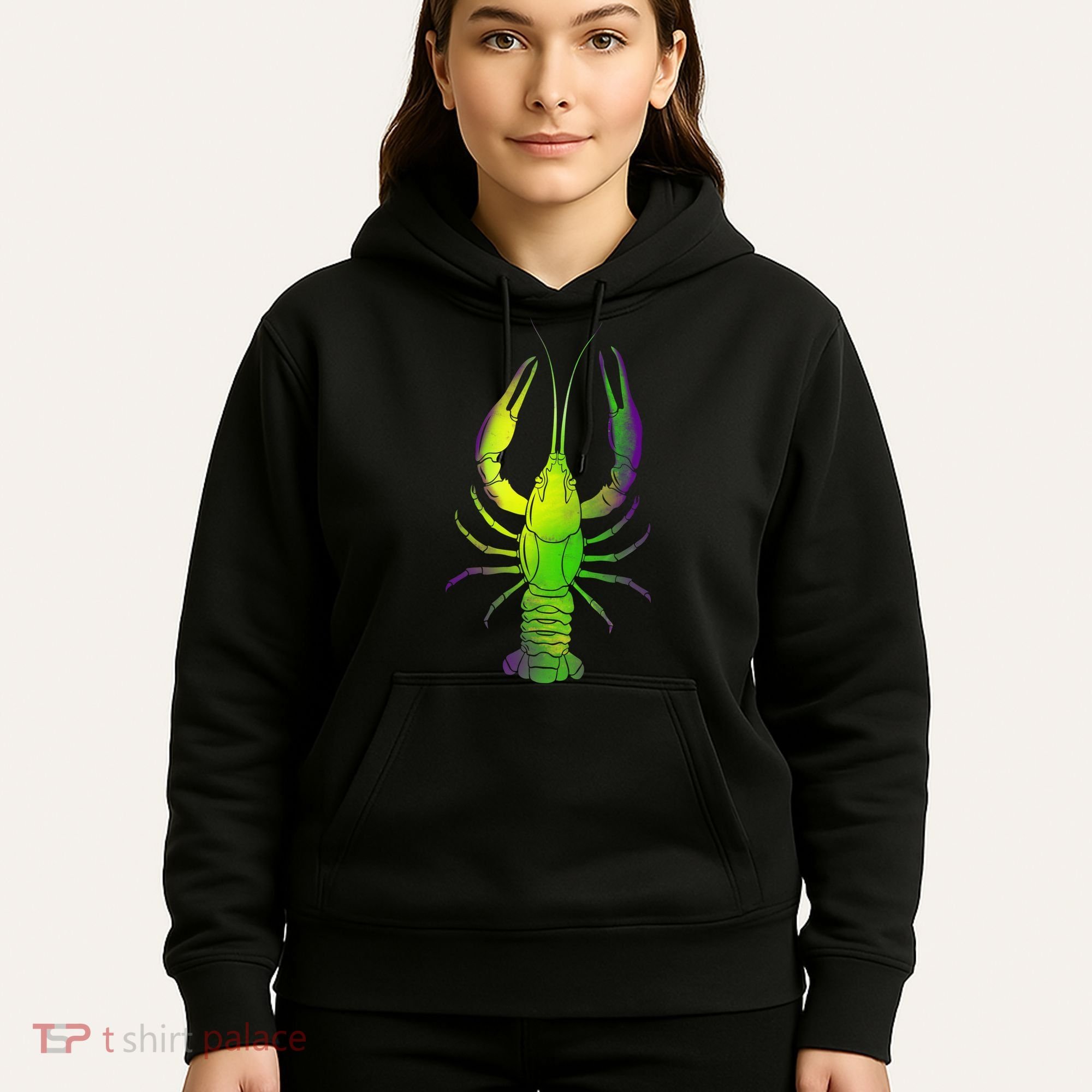 Mardi Gras Crawfish Hoodie