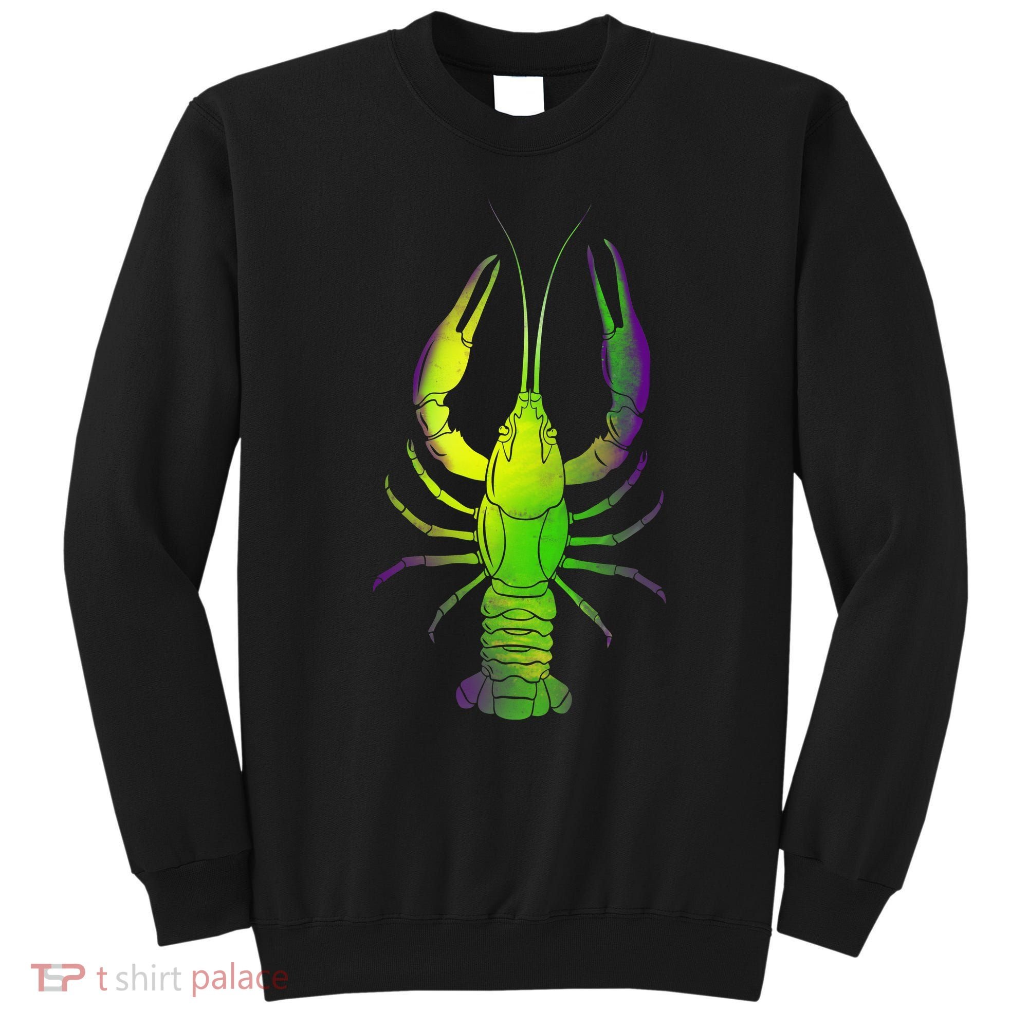 Mardi Gras Crawfish Sweatshirt