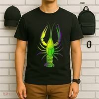 Mardi Gras Crawfish T-Shirt thumb 6