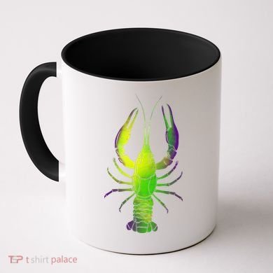 Mardi Gras Crawfish Coffee Mug
