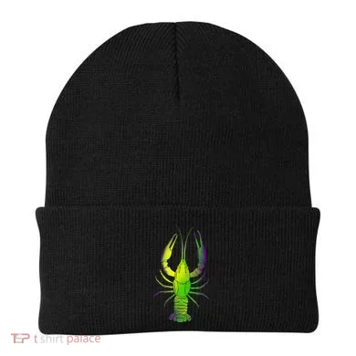 Mardi Gras Crawfish Beanie