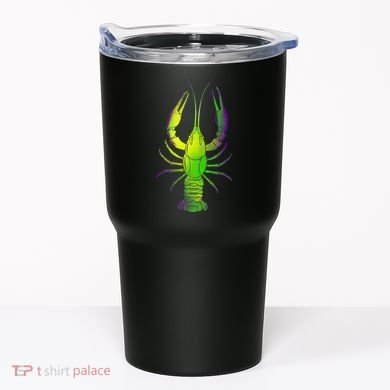 Mardi Gras Crawfish Tumbler