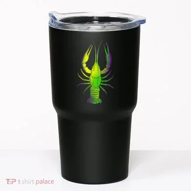 Mardi Gras Crawfish Tumbler