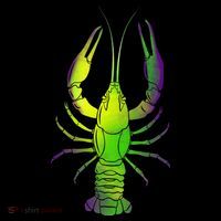 Mardi Gras Crawfish Ornament thumb 1