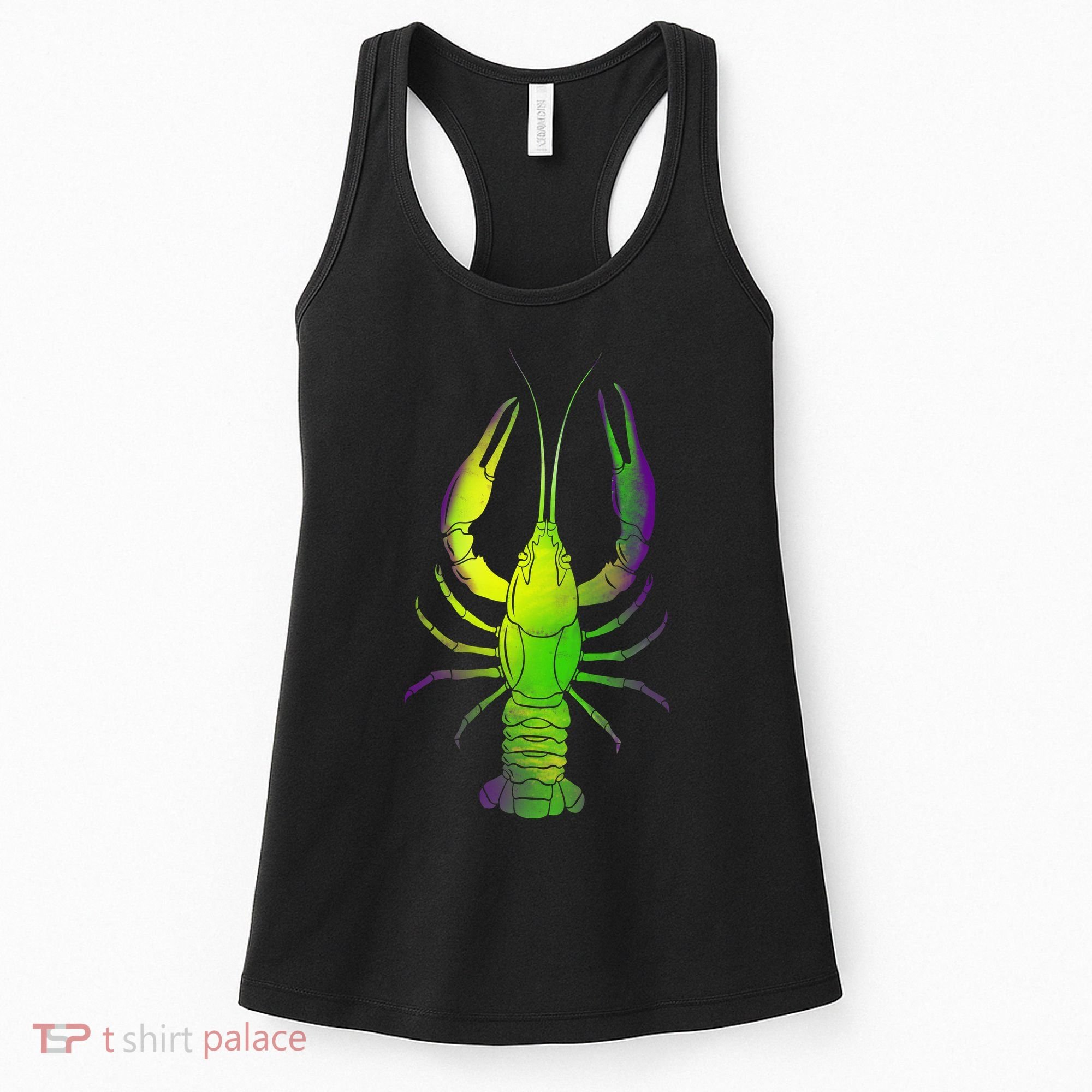 Mardi Gras Crawfish Women's Tank Top