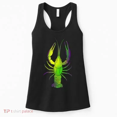 Mardi Gras Crawfish Women's Tank Top